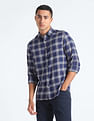Flying Machine Tartan Check Twill Shirt