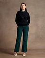 U.S. Polo Assn. Women Typographic Branding Crew Neck Sweater
