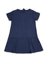 U.S. Polo Assn. Kids Girls Peter Pan Collar A-Line Dress