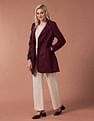 U.S. Polo Assn. Women Longline Lapel Collar Jacket
