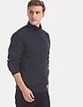 U.S. Polo Assn. Navy And Charcoal Reversible Bomber Jacket