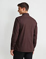 Arrow Manhattan Slim Fit Textured Shirt