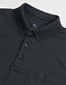 Arrow Solid Chest Pocket Polo Shirt
