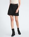 Calvin Klein Jeans Milano Rib A-Line Mini Skirt