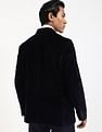 Tommy Hilfiger Solid Regular-Fit Cotton Blazer