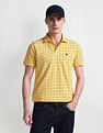 Arrow Sports Geometric Print Regular Polo Shirt