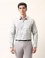 Arrow Liberty Classic Fit All Over Printed Ceremonial Shirt