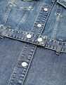 Tommy Hilfiger Cotton V-Neck Denim Dress