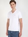 Tommy Hilfiger Solid Regular-Fit Cotton T-Shirt