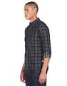 Flying Machine Button-Down Collar Tartan Check Shirt