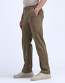 Flying Machine F-Jango Straight Fit Mid Rise Trousers
