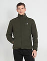 U.S. Polo Assn. Denim Co. High Neck Solid Puffer Jacket