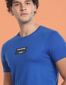 Flying Machine Silicone Print Crew Neck T-Shirt