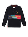 U.S. Polo Assn. Kids Long Sleeve Embroidered Polo Shirt