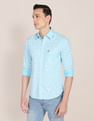 U.S. Polo Assn. Tropical Print Cotton Casual Shirt