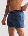 USPA Innerwear Printed Cotton OEX09 Boxers - Pack Of 2