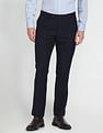 Arrow Dobby Hudson Tailored Fit Three Piece Suit
