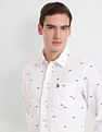 U.S. Polo Assn. Denim Co. BrPrint Oxford Shirt