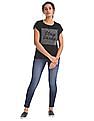 Flying Machine Women Skinny Fit Whiskered Jeans