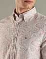 Tommy Hilfiger Printed Regular-Fit Cotton Woven Shirt