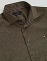Tommy Hilfiger Spread Collar Brand Monogram Shirt
