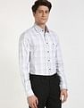 Tommy Hilfiger Checks Regular-Fit Cotton Shirt
