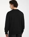 Calvin Klein Jeans Embroidered Logo Relaxed-Fit Cotton Sweatshirt