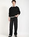 Calvin Klein Jeans Embroidered Logo Relaxed-Fit Cotton Sweatshirt