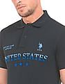 U.S. Polo Assn. Brand Embroidered Pique Polo Shirt