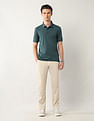 Arrow Solid Pure Cotton Polo Shirt