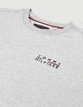 Tommy Hilfiger Crew Neck Logo Cotton Sweatshirt