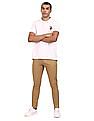 U.S. Polo Assn. Flat Front Solid Casual Trousers