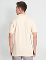 Arrow Sports Horizontal Stripe Cotton Polo Shirt