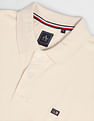 Arrow Sports Horizontal Stripe Cotton Polo Shirt