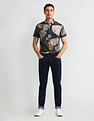 U.S. Polo Assn. Denim Co. Abstract Print Slim Fit Shirt
