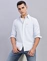 Tommy Hilfiger Vertical Stripes Regular-Fit Oxford Woven Shirt
