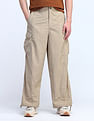 Flying Machine Cobain Loose Fit Mid Rise Cargos