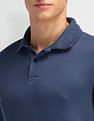 Arrow Newyork Textured Pattern Regular Polo Shirt