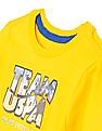U.S. Polo Assn. Kids Boys Crew Neck Brand Print T-Shirt
