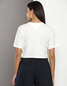 Tommy Hilfiger College Logo Super Crop T-Shirt