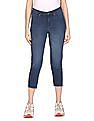 Aeropostale Women Blue Mid Rise Ankle Length Jeans