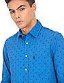 U.S. Polo Assn. Spread Collar Printed Casual Shirt