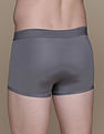 Calvin Klein Underwear Men Grey Luxurious Microfiber Solid Trunks