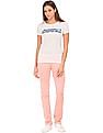Aeropostale Brand Applique Slim Fit Track Pants