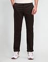 Arrow Sport Regular Fit Mid Rise Trousers