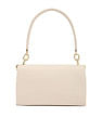 Tommy Hilfiger Solid Cream PU Bag