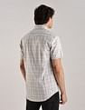Calvin Klein Checks Slim-Fit Twill Woven Shirt