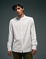 Flying Machine Vertical Striped Regular Fit Shirt