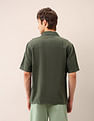 U.S. Polo Assn. Denim Co. Solid Relaxed Fit Cuban Shirt