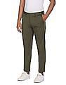 U.S. Polo Assn. Austin Trim Fit Flat Front Casual Trousers